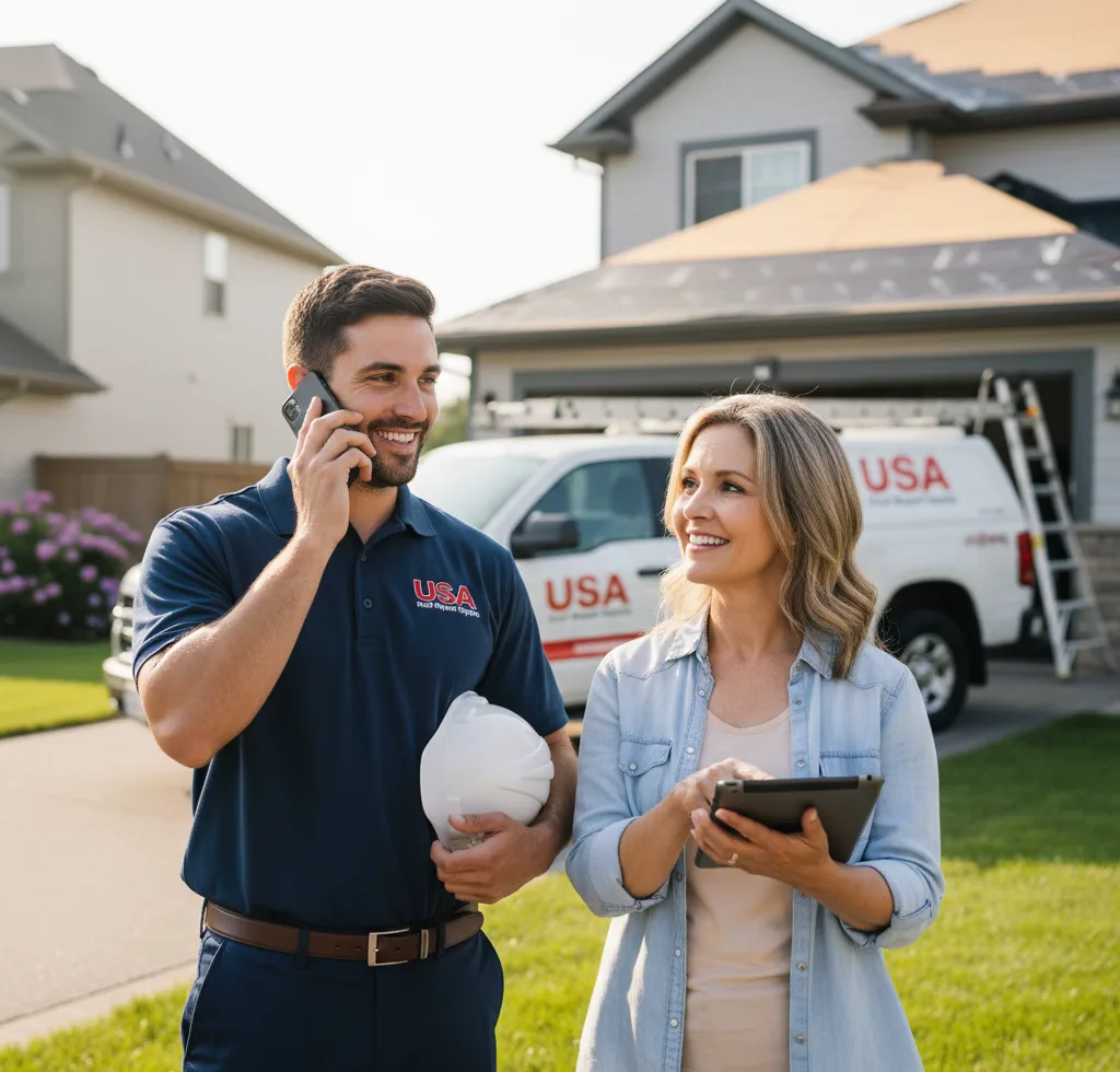 USA Roof Repair Experts customer support in Girdwood